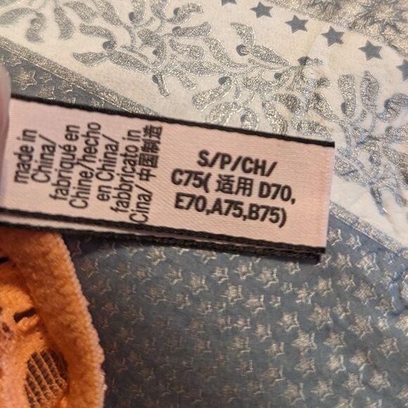 Victoria’s Secret NWT strapless bralette peach Sz S - Picture 7 of 9